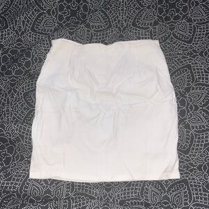 Fashion Nova White Mini Skirt